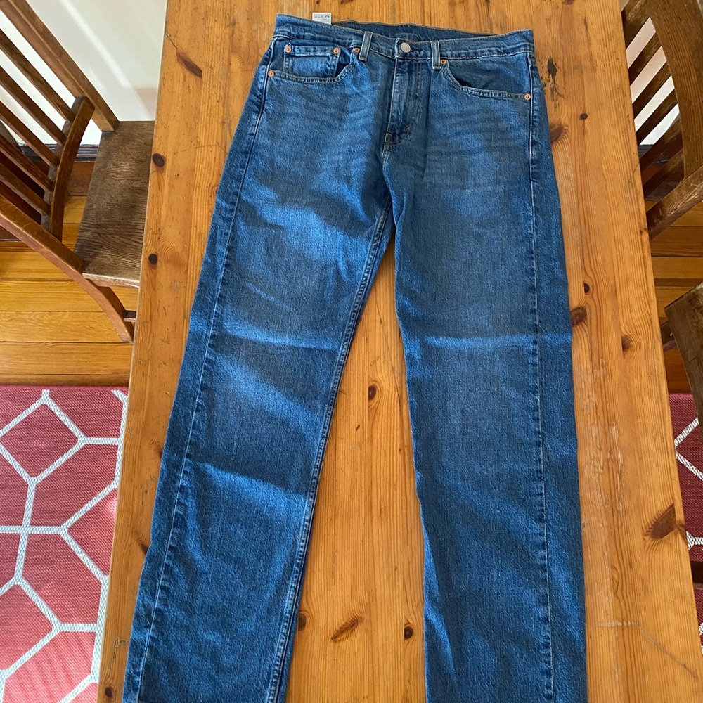 Levi's Blue Straight Jeans Classic Style